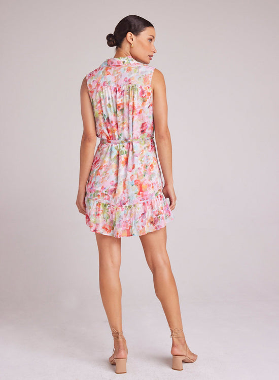 Bella DahlGathered Ruffle Shirt Dress - Ipanema Floral PrintDresses