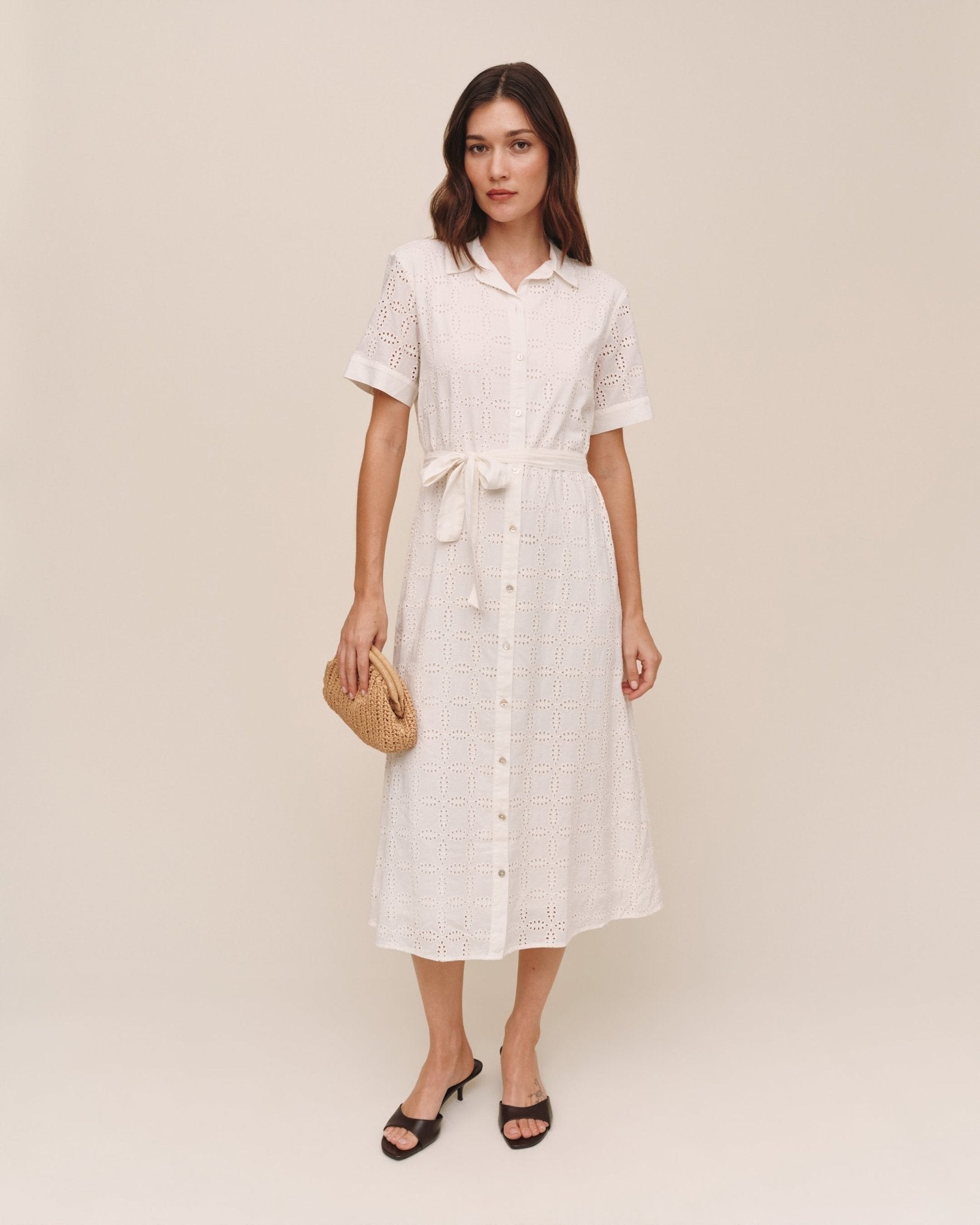 ivory shirt dresses Short Sleeve Midi Dress Colour:DARK CHERRY colorgrp-31644 521 On the Edge Style it as seen