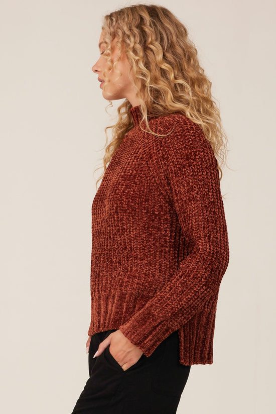 Bella DahlTurtle Neck Sweater - Autumn AmberSweaters & Jackets
