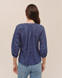 Bella Dahl3/4 Sleeve Pullover - Indigo BluesTops