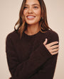 Drop Shoulder Sweater - Dark Chestnut