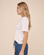 Relaxed Crew Neck Tee - White