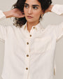 Boxy Shirt - Sand Stone