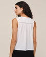 Sleeveless Pullover - White
