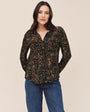 Utility Pocket Button Down - Ditsy Camo Print