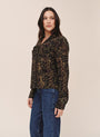 Utility Pocket Button Down - Ditsy Camo Print