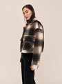 Flap Pocket Jacket - Amber Plaid