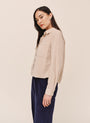 Long Sleeve Patch Pocket Work Shirt - Oat