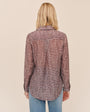 Classic Button Down - Plum Gingham Print