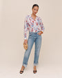 Classic Button Down - Nautical Bloom Print
