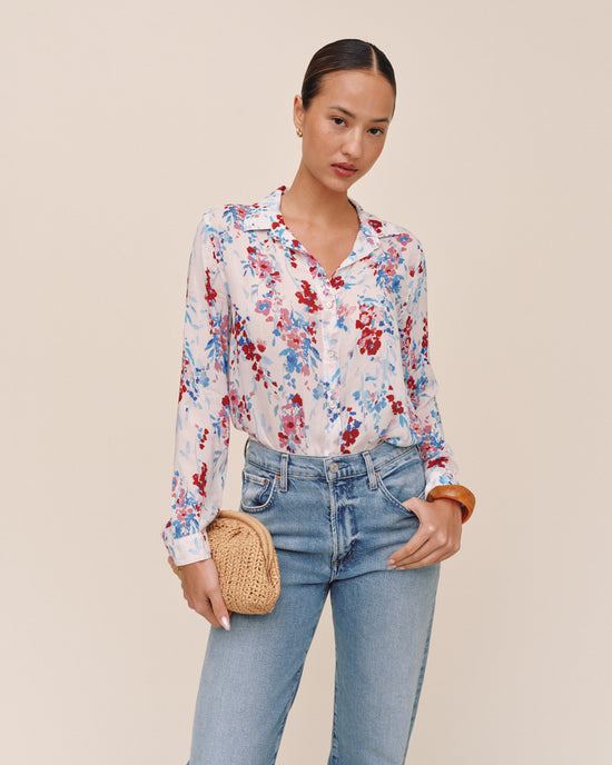 Bella Dahl Classic Button Down - Nautical Bloom Print