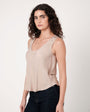 Scoop Neck Tank - Field Khaki