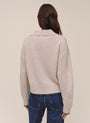 Contrast Trimmed Sweater - Chalet