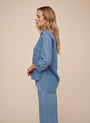 Shirt Tail Button Down - Indigo Harbor Wash