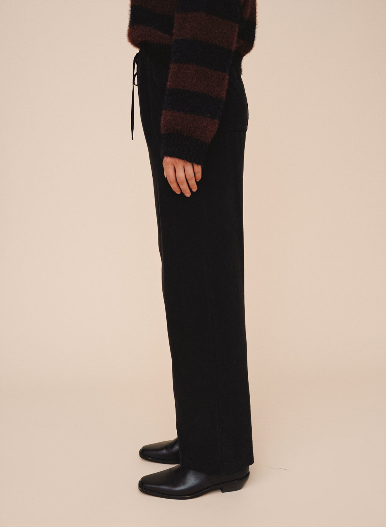 Drawstring Jean - Vintage Black