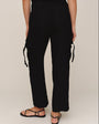 Cargo Ties Pant - Black