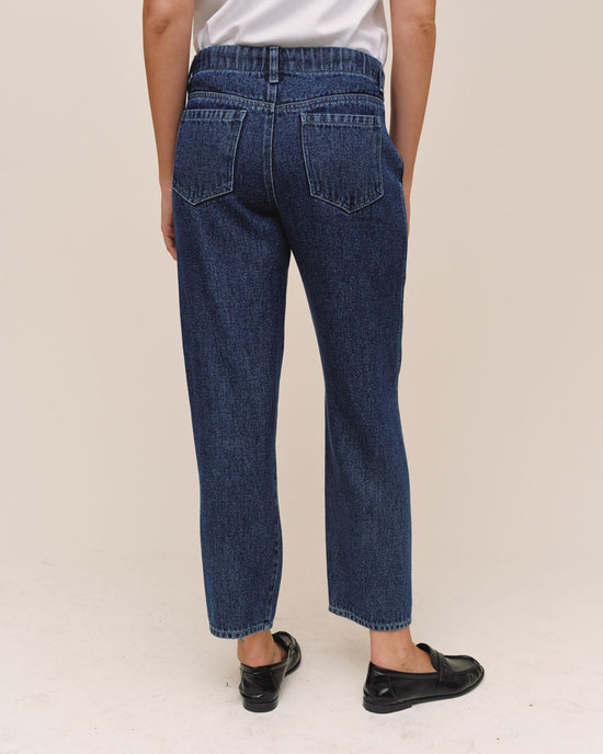 Bella Dahl Soft Barrel - Dark Rinse Wash View 2