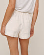 Side Slit Tennis Short - Sand Stone