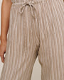 Side Slit Beach Pant - Driftwood