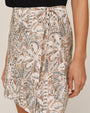 Wrap Skirt - Tropical Palm Print