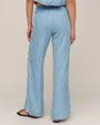 Scallop Side Seam Pant - Ombre Mist Wash