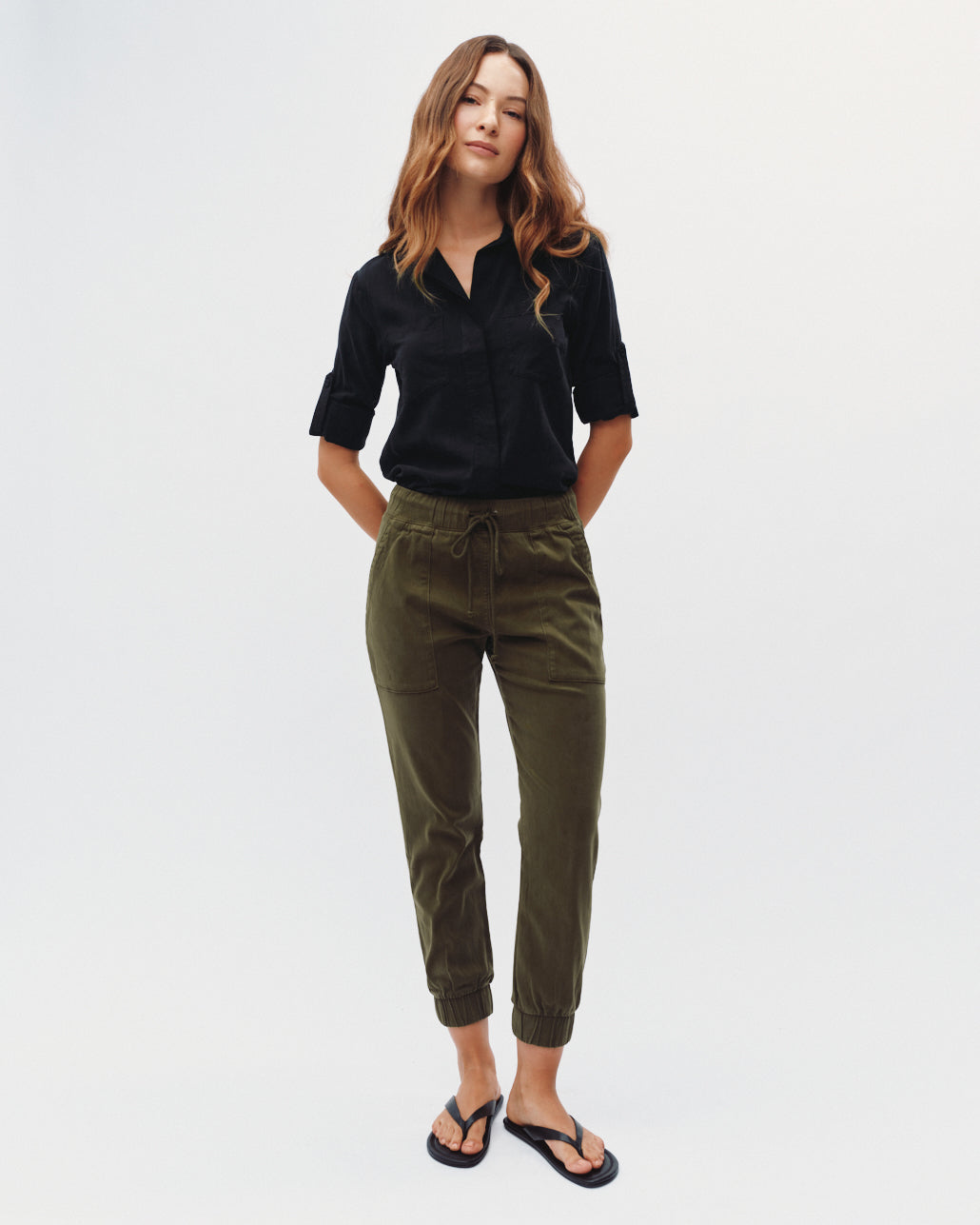 Pocket Jogger  - Olive Night