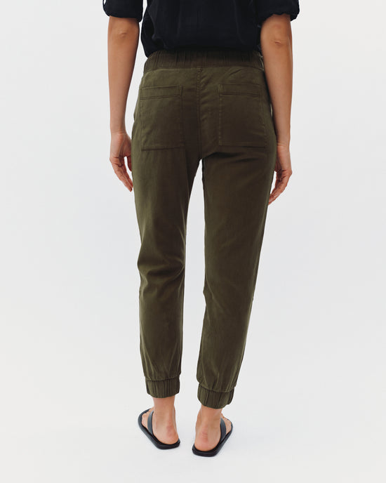Bella Dahl Pocket Jogger  - Olive Night View 2