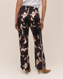 Dressed Up Track Pant With  Stripe - Shadow Floral Print