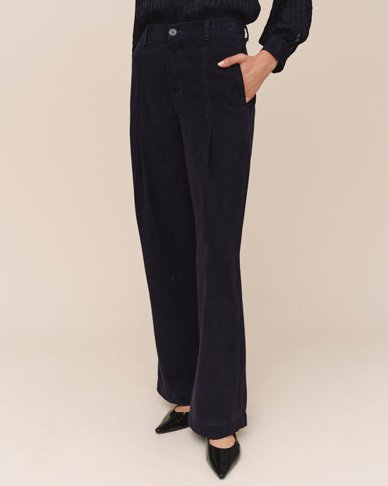 Bella Dahl Elongated Tuck Pant - Twilight