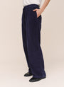 Corduroy Drawstring Pant - Twilight