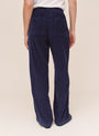 Corduroy Drawstring Pant - Twilight