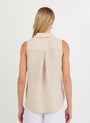 Sleeveless Pullover - Linen Sand