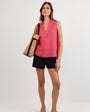 Sleeveless Pullover - Spiced Hibiscus