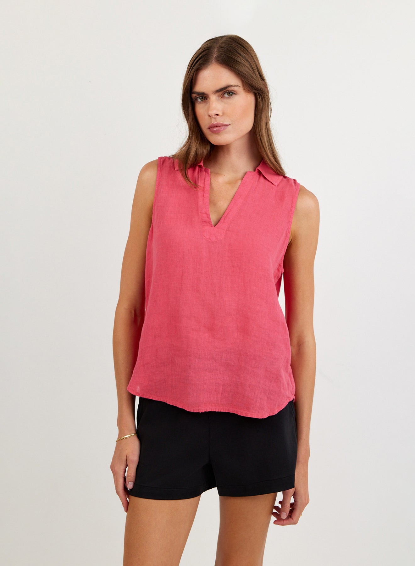 Sleeveless Pullover - Spiced Hibiscus