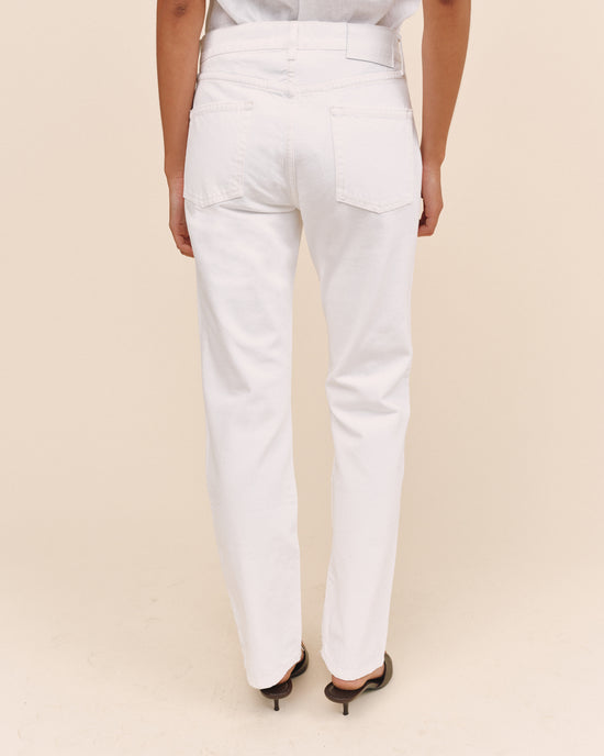 Bella Dahl LK Blue Mayfield Straight - Marshmallow View 2