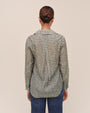 Classic Button Down - Olive Gingham Print