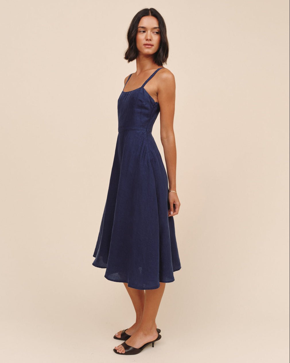 Apron Midi Dress