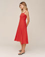 Bella DahlApron Midi Dress - Scarlet SandDresses