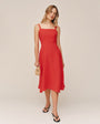Bella DahlApron Midi Dress - Scarlet SandDresses