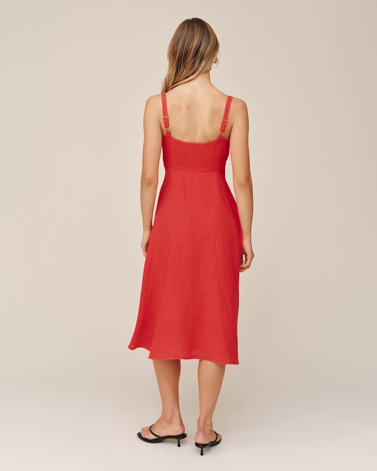 Bella DahlApron Midi Dress - Scarlet SandDresses