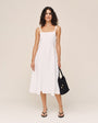 Bella DahlApron Midi Dress - WhiteDresses