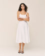 Bella DahlApron Midi Dress - WhiteDresses