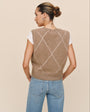 Bella DahlArgyle Vest - Spiced ChaiTops