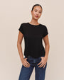 Bella DahlBaby Crew Tee - BlackTops