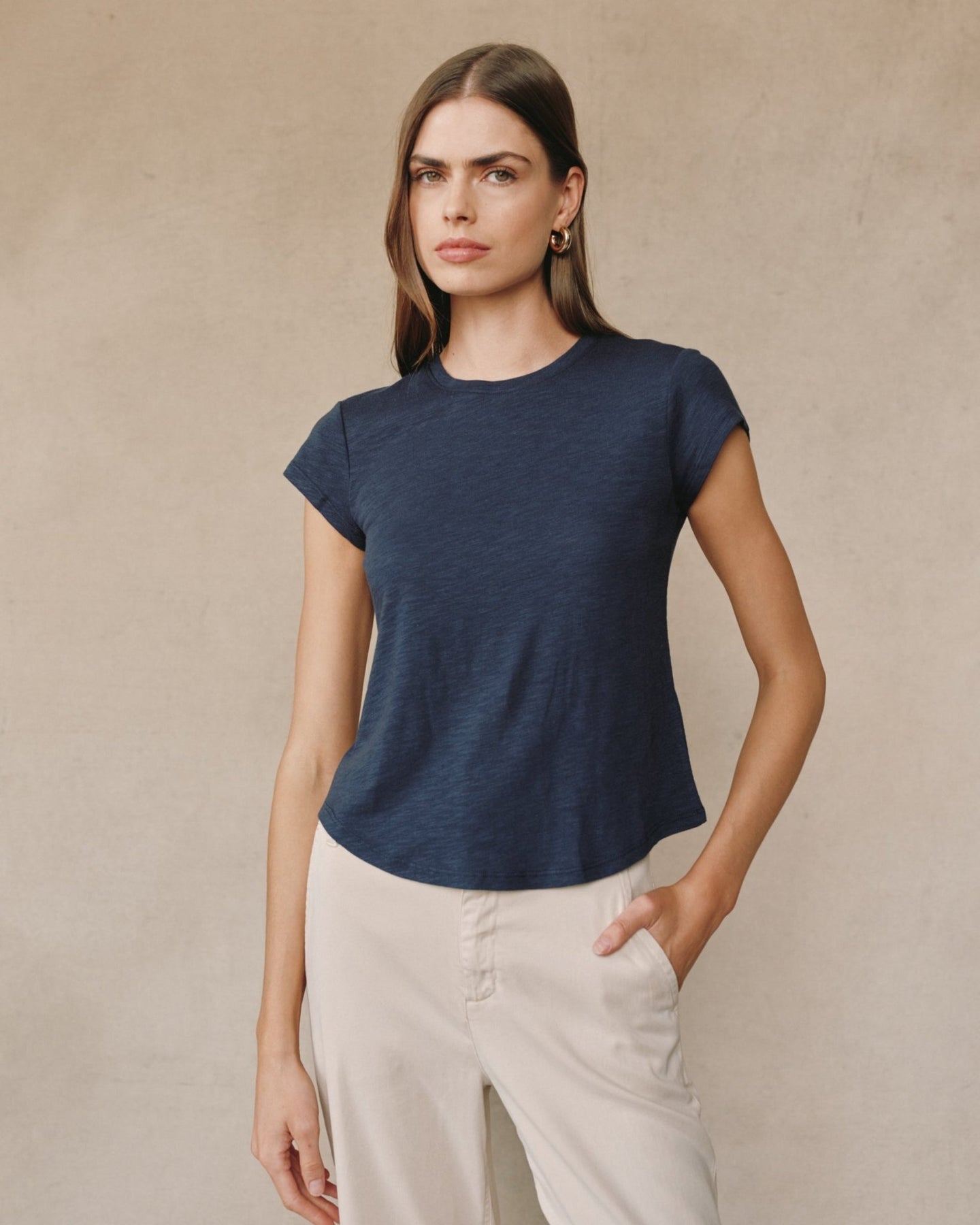 Bella DahlBaby Crew Tee - Endless SeaTops