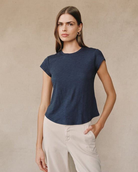 Bella Dahl Baby Crew Tee - Endless Sea View 2