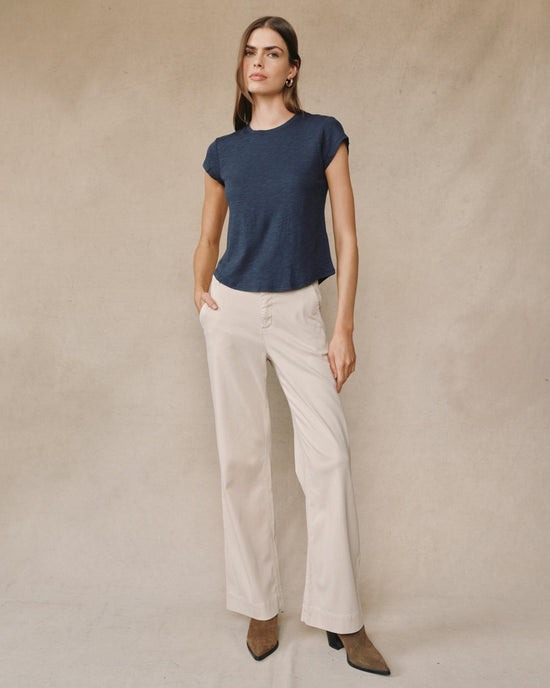 Bella Dahl Baby Crew Tee - Endless Sea