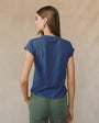 Bella DahlBaby Crew Tee - Hudson BlueTops