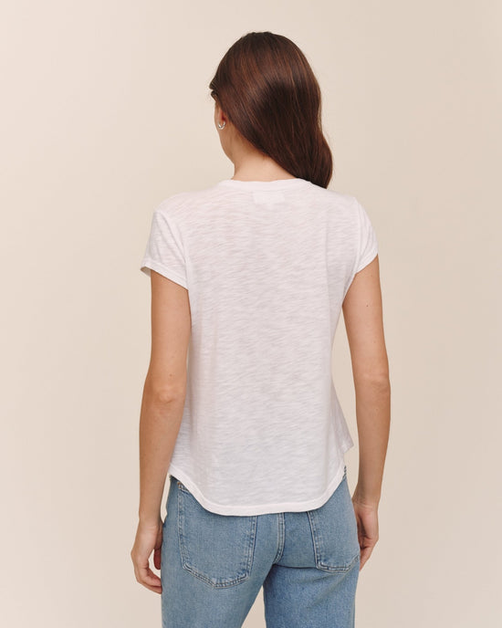 Bella Dahl Baby Crew Tee - White View 2