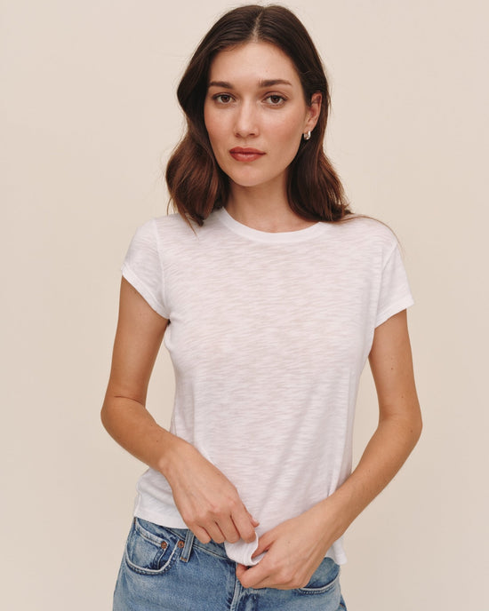 Bella Dahl Baby Crew Tee - White